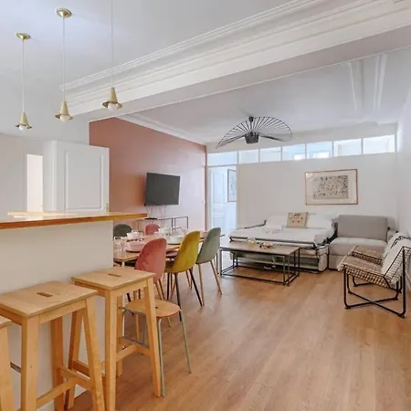 Apartment Louvre Montorgueuil Historical Center 3br-8p *